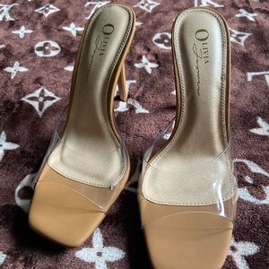 Camel color heels